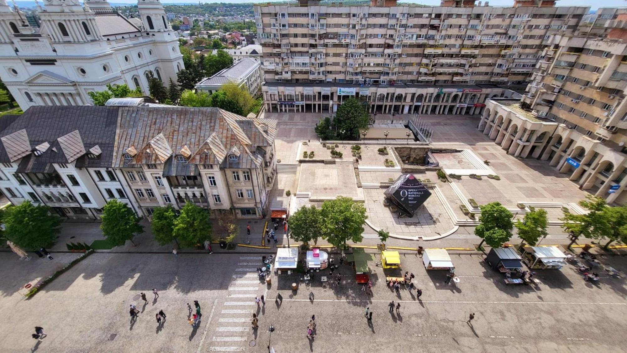 Ferienwohnung Panoramic Penthouse In The Heart Of Iasi Exterior foto